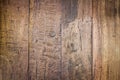 Abstract surface wood table texture background. Close up of dark Royalty Free Stock Photo