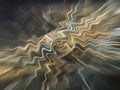 Abstract surreal background with divergent rays