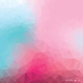 Abstract sweet pink triangle geometrical Vector background illustration eps10