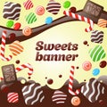 Abstract Sweets Banner