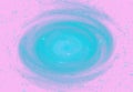 Abstract swirl background blend of paint pink and blue