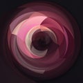 Abstract swirl background - dark pink and purple colored Royalty Free Stock Photo