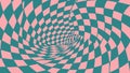Abstract swirl pattern, psychedelic and optical illusion design. vector design Generative AI