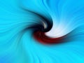 Abstract Blue Swirl 