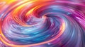 Abstract swirl of vibrant colors in a mesmerizing, dynamic pattern. Ideal for backgrounds, designs, and creative projects