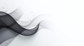 Abstract, swirling black shapes against a light background, evoking a sense of fluidity and dynamism