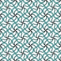 Swirling drops effect seamless pattern