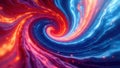 Abstract swirling forms creating a dynamic, flowing pattern , art, shape Royalty Free Stock Photo