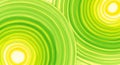 Abstract Swirling Green and Yellow Circles Pattern Background image photo Royalty Free Stock Photo