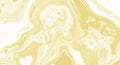 Abstract Swirling Pattern of Pale Yellow and White Liquid Marbling background Royalty Free Stock Photo