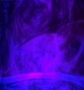 Abstract swirling purple smoke for background