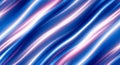 Abstract Swirling Waves of Blue and Pink Light with Metallic Sheen background texture Royalty Free Stock Photo