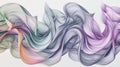 Abstract swirling waves of color and texture create a dynamic visual flow Royalty Free Stock Photo