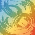 Abstract swirls in a gradient of Royalty Free Stock Photo