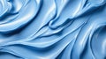 Abstract swirls of light blue liquid Royalty Free Stock Photo