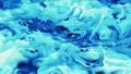Abstract Swirly Background Aqua Blue