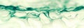 Abstract Swirly Background Panoramic green water curved lines