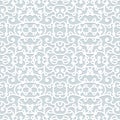 Abstract swirly seamless lace pattern