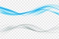 Abstract swoosh smooth border line background. Vector illustration