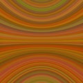 Abstract symmetrical motion background from curved lines in brown tones - vector graphic design
