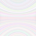 Abstract symmetrical motion background from thin curved lines in light color tones