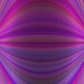 Abstract symmetrical motion background from thin curved lines in purple tones