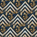 Abstract symmetrical pattern of Indonesian batik in brown color, batik pattern