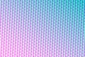 Abstract symmetrical pattern of wavy lines in pink and light blu Royalty Free Stock Photo