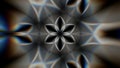 Abstract symmetry kaleidoscope with chromatic aberrations, 3d render backdrop, computer generating