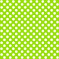 Green tablecloth texture with white dots Royalty Free Stock Photo