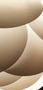 Abstract Taupe Beige Smooth Curves Background Design.