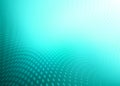 Abstract Teal Blue Dot Swirl Background