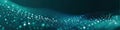 Abstract Teal Bokeh Background with Flowing Lines Royalty Free Stock Photo