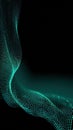 Abstract Teal Dot Wave Texture Background for Digital Art Graphic Design Web Design and Branding Elements Dynamic Visual Royalty Free Stock Photo