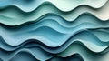 Abstract Blue Wave Background Royalty Free Stock Photo