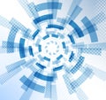 Abstract technical blue background Royalty Free Stock Photo