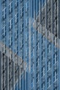 Abstract Technological Background with Symmetrical Patterns, Sleek Futuristic Design Showcasing a Tunnel-Like Fractal