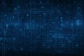 Abstract technological blue and white background. Blueprint minimalistic style