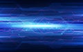 Abstract technology background circuit board and html code,3D Royalty Free Stock Photo