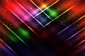 Abstract technology background glowing lines, neon lights, abstract psychedelic background Royalty Free Stock Photo