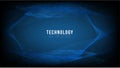 Abstract technology background Hi-tech communication concept, technology, digital business, innovation, science fiction scene