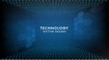 Abstract technology background Hi-tech communication concept, technology, digital business, innovation, science fiction scene