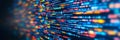 Abstract Technology Background. Programming Code On Computer Screen. Secure Software Development. Royalty Free Stock Photo