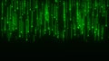 Abstract Technology Background. Web Developer. Computer Code. Programming. Coding. Hacker concept. 3d rendering Royalty Free Stock Photo