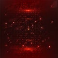 Abstract Technology Background. Web Developer. Computer Code. Programming. Coding. Hacker concept. Royalty Free Stock Photo