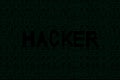 Abstract Technology Binary code Background.Digital binary data and hacker Concept