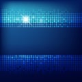 Abstract Technology blue background