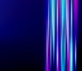 Abstract technology concept background blue with shining lines. Royalty Free Stock Photo