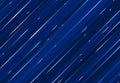 Abstract technology digital diagonal laser line science fiction matrix on dark blue background