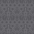 Abstract technology line pattern high tech style Royalty Free Stock Photo